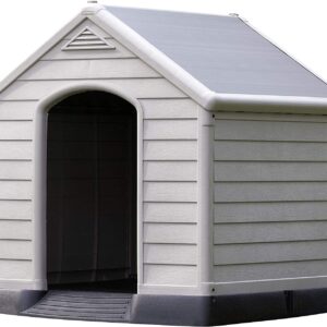 Curver Cuccia Per Cani In Resina, Beige, ?99 x 95 x 99 cm; 12.7 Kg