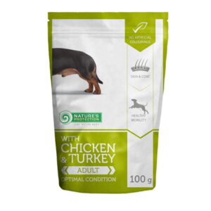 NP® POUCH MINI ADULT DOG CHICKEN+TURKEY
100 GR