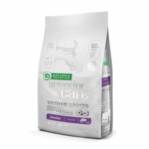 NPSC® WHITE DOG GF SALMON JUNIOR ALL
BREED 1,5 KG