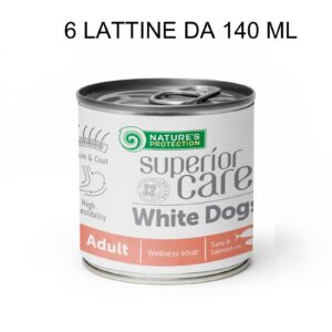 NPSC® SOUP WHITE DOG ADULT ALL BREED
SALMON + TUNA 140 ML