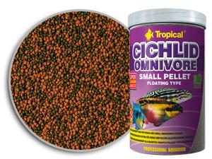 Tropical – Cichlid Omnivore Small Pellet 250ml/90gr