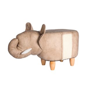 AqpetFriends Pouf poggiapiedi Elephant Tiragraffi per gatti