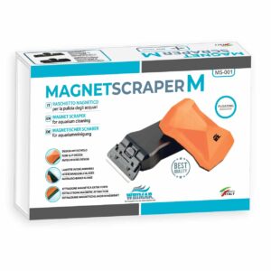 Whimar – Magnet Scraper M – spazzola magnetica galleggiante per Vetri fino a 10mm