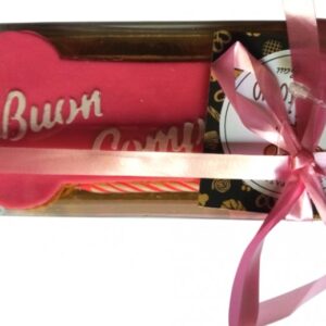 DEL BAU OSSO BUON COMPLEANNO ROSA